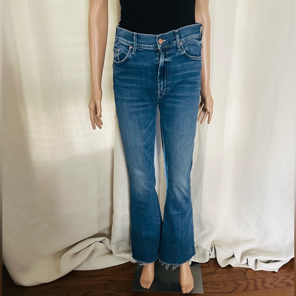MOTHER The Weekender Bootcut Jeans.